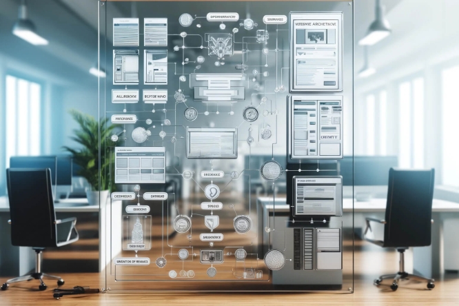 Struktur und Architektur der Website definieren